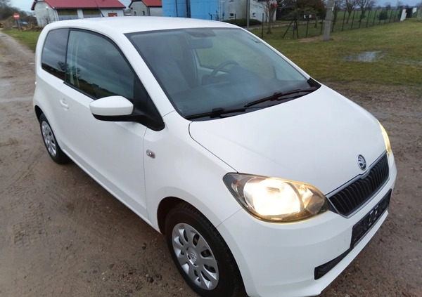 Skoda Citigo cena 19900 przebieg: 115000, rok produkcji 2012 z Tuczno małe 326